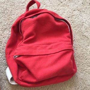 Red Brandy Melville Backpack